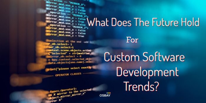 custom software development trends