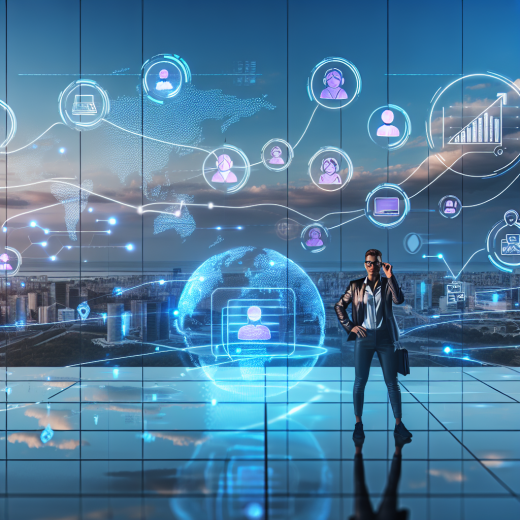 Key Benefits of Outsourcing Software Development for Business Growth 3 A modern, inspiring illustration representing the benefits of outsourcing software development for businesses. In the foreground, a business leader (gender-neutral, mid-30s) stands confidently at the edge of a sleek glass office floor, looking out over a semi-abstract “global network” cityscape. Around them are translucent holographic dashboards showing rising charts, reduced costs, faster timelines, and happy customer icons, symbolizing cost savings, faster time-to-market, and improved focus on core business. Across the scene, multiple diverse software teams are connected by glowing lines and nodes that stretch across a stylized world map subtly integrated into the background. Each remote team appears in small “portals” or floating panels: a UX designer sketching interfaces, a developer writing code, a QA engineer testing, a project manager coordinating via video call—conveying collaboration across time zones and specialized expertise. The portals are arranged in a semi-circle around the business leader, suggesting an extended global team. The environment feels clean and tech-forward: open-plan office elements blend softly into a futuristic, slightly abstract digital landscape. Symbols of security (a subtle shield icon, lock glyphs) and quality (checkmarks, stars, badges) are woven gently into the holographic interface elements to emphasize reliability, risk reduction, and quality assurance without feeling cluttered. Art style: high-end digital illustration with semi-realistic characters and slightly stylized, tech-centric aesthetics, similar to modern SaaS or B2B tech landing page artwork. Smooth gradients, crisp lines, and subtle depth-of-field. Composition: wide shot, slightly elevated perspective. The business leader in the lower center foreground as the focal point, world map and global teams radiating outward and upward. Interface elements frame the scene without obscuring faces. Color palette and lighting: cool and professional with blues, teals, and soft purples as dominant colors, accented with warm oranges/golds to symbolize opportunity and growth. Bright, optimistic lighting with a gentle glow on the holographic elements, giving a sense of clarity, innovation, and strategic advantage. No text or logos anywhere, no clutter; the overall impression should be of strategic partnership, efficiency, and global collaboration through outsourced software development.